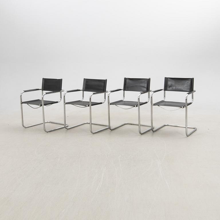Armchairs, 4 pcs, Italy, second half of the 20th century.