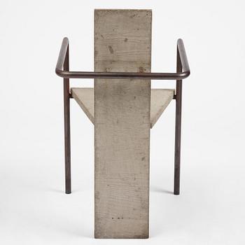 Jonas Bohlin, karmstol, "Concrete", ed. 86/100, Källemo, Värnamo, efter 1981.