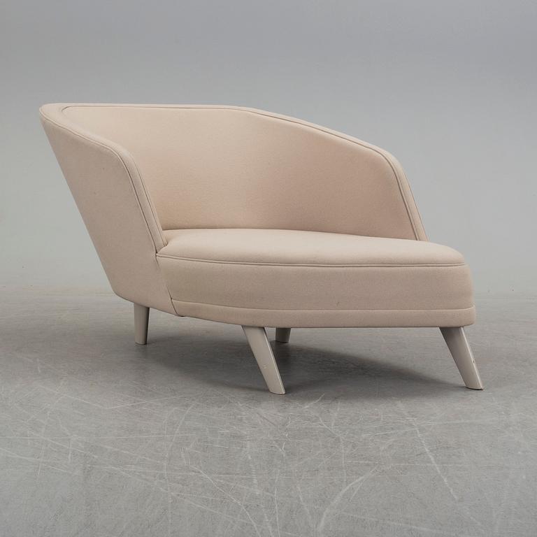 Jonny Johansson, an upholstered easy chair, "Studie No 1", Acne Studios by O.H. Sjögren, Tranås, Sweden.