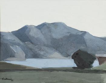 Sixten Lundbohm, mixed media on paper-panel, signed.
