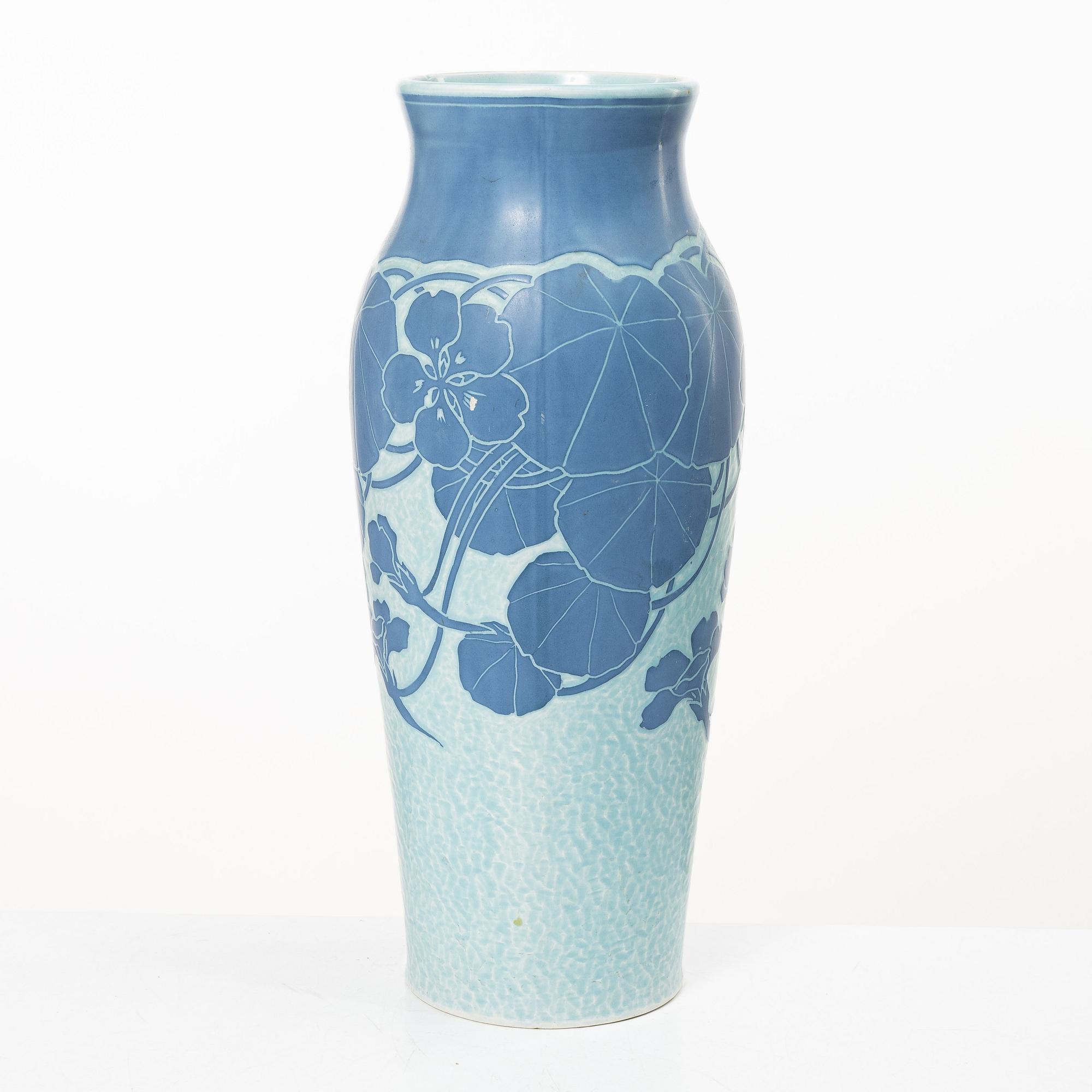 Josef Ekberg, A 'Sgraffito' vase, Gustavsberg, 1915.
