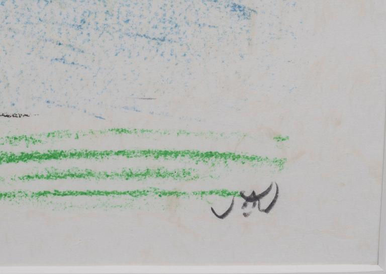 ROBERTO MATTA, färglitografi, signerat och numrerad XXXIX/C.