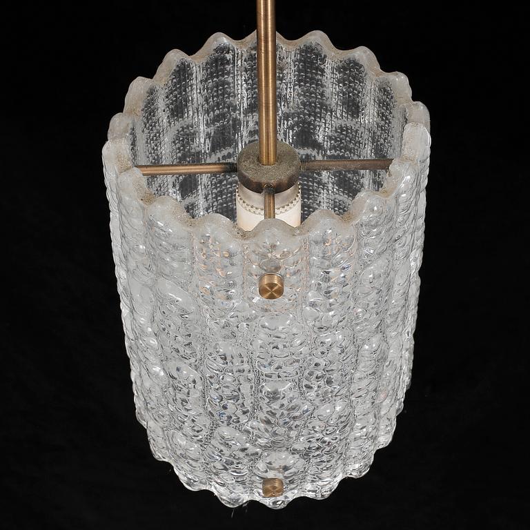 TAKLAMPA, Carl Fagerlund, Orrefors, 1950-60-tal.