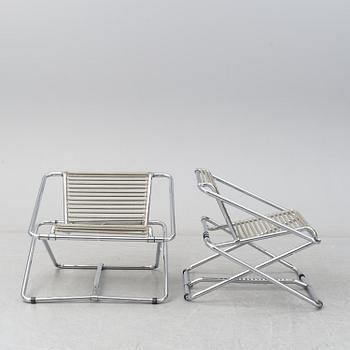 RON ARAD,"Rocking Chair", a pair of easy chairs, One Off, England, 1980-tal.