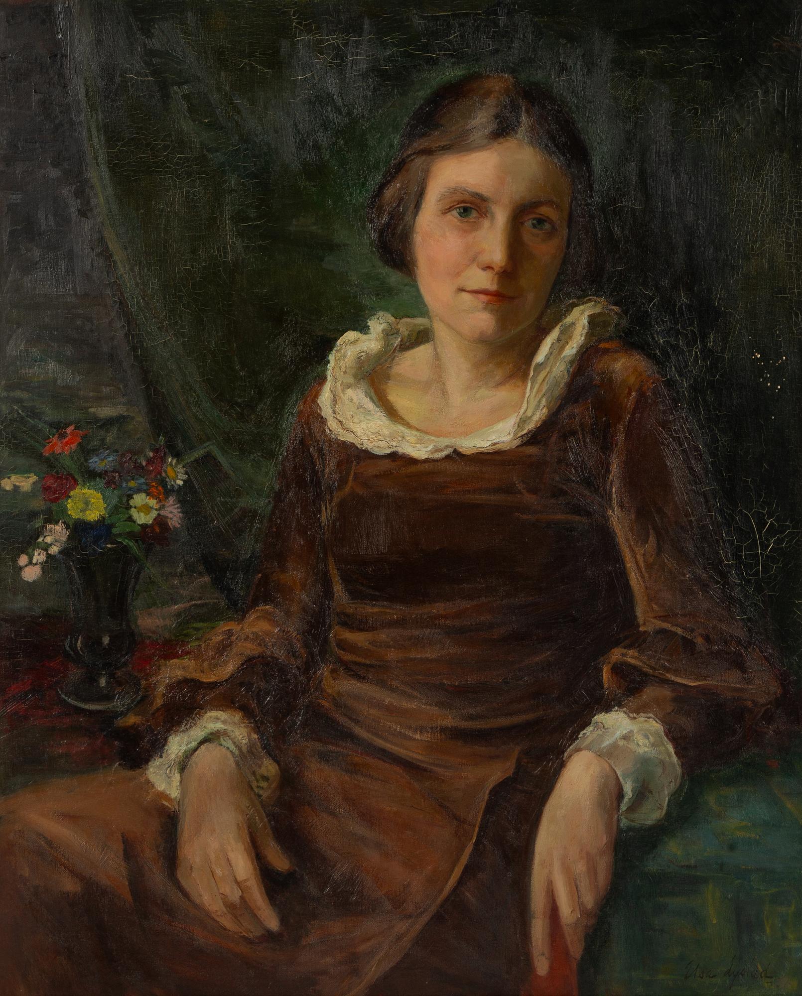 Elsa Lystad, Porträtt av Ragnhild (konstnärens kusin).