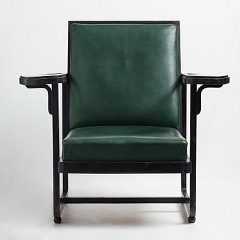 Carl Bergsten, an armchair, by Gemla Leksaksfabrik Diö, for the exhibition in Norrköping Sweden 1906.