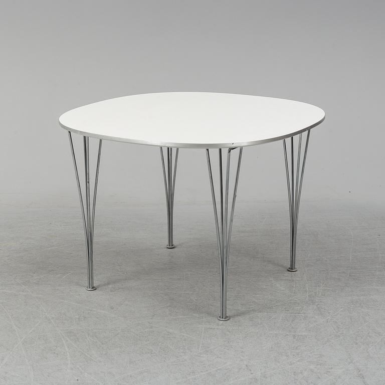 BRUNO MATHSSON & PIET HEIN, bord "Supercirkel", Fritz Hansen, daterat 2003.