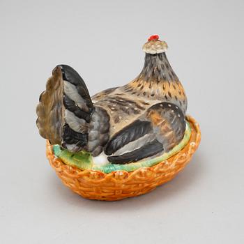 An egg box from the first half of the 20th century.