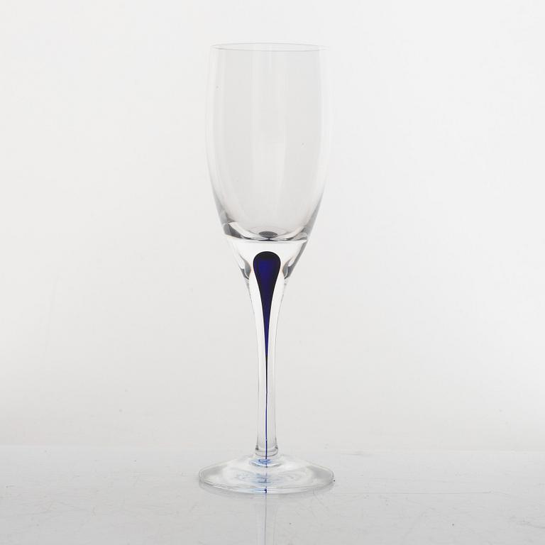 Erika Lagerbielke, a 40-piece 'Intermezzo' glass service, Orrefors.