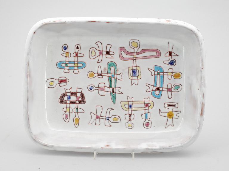 FAT, keramik, Jean Rivier, Frankrike, 1950-tal. Sign.