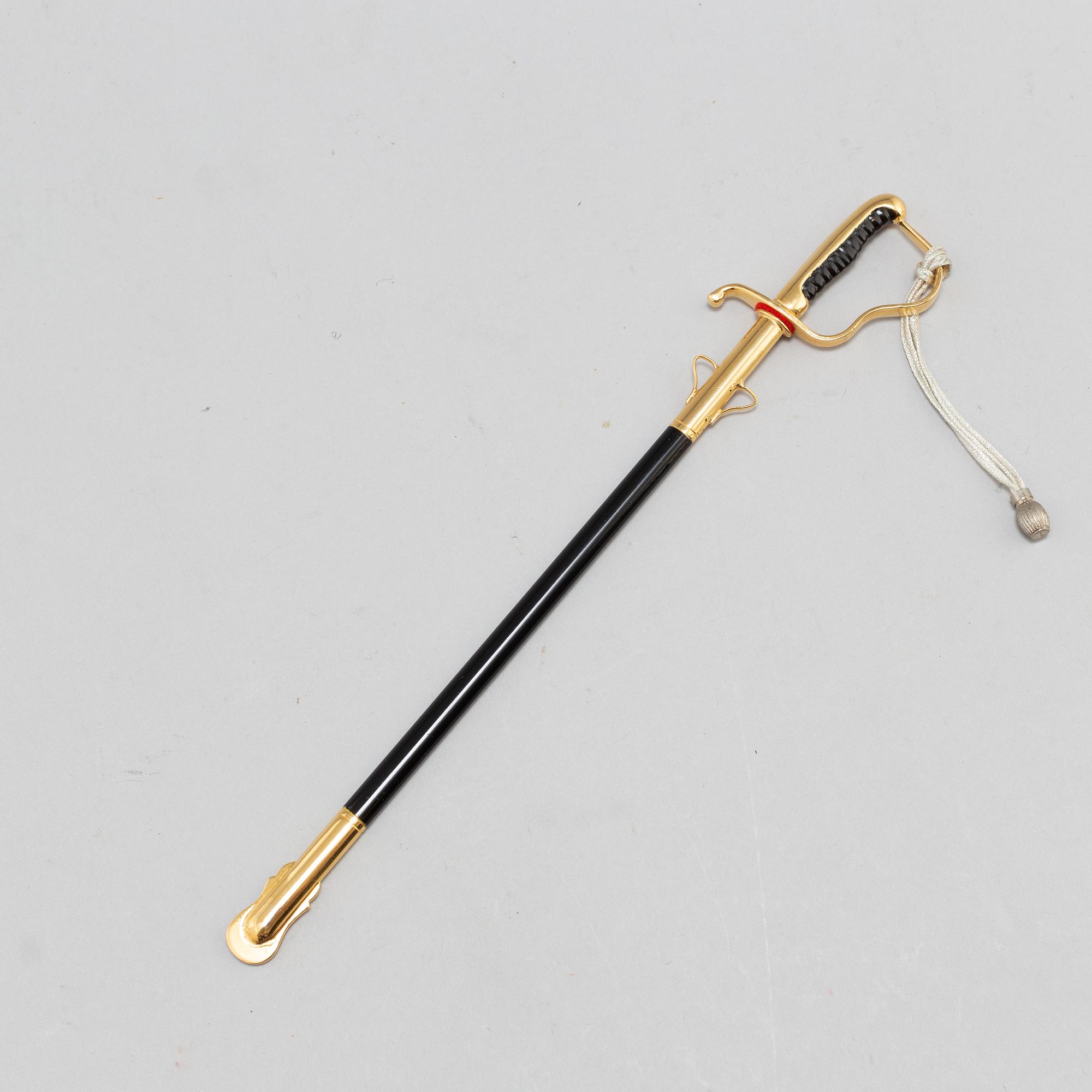 BREVKNIV, mässing, 1900-talets andra hälft.