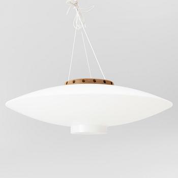 Uno & Östen Kristiansson, a model 565/ 'Ufo' ceiling lamp, Luxus, Vittsjö, Sweden.