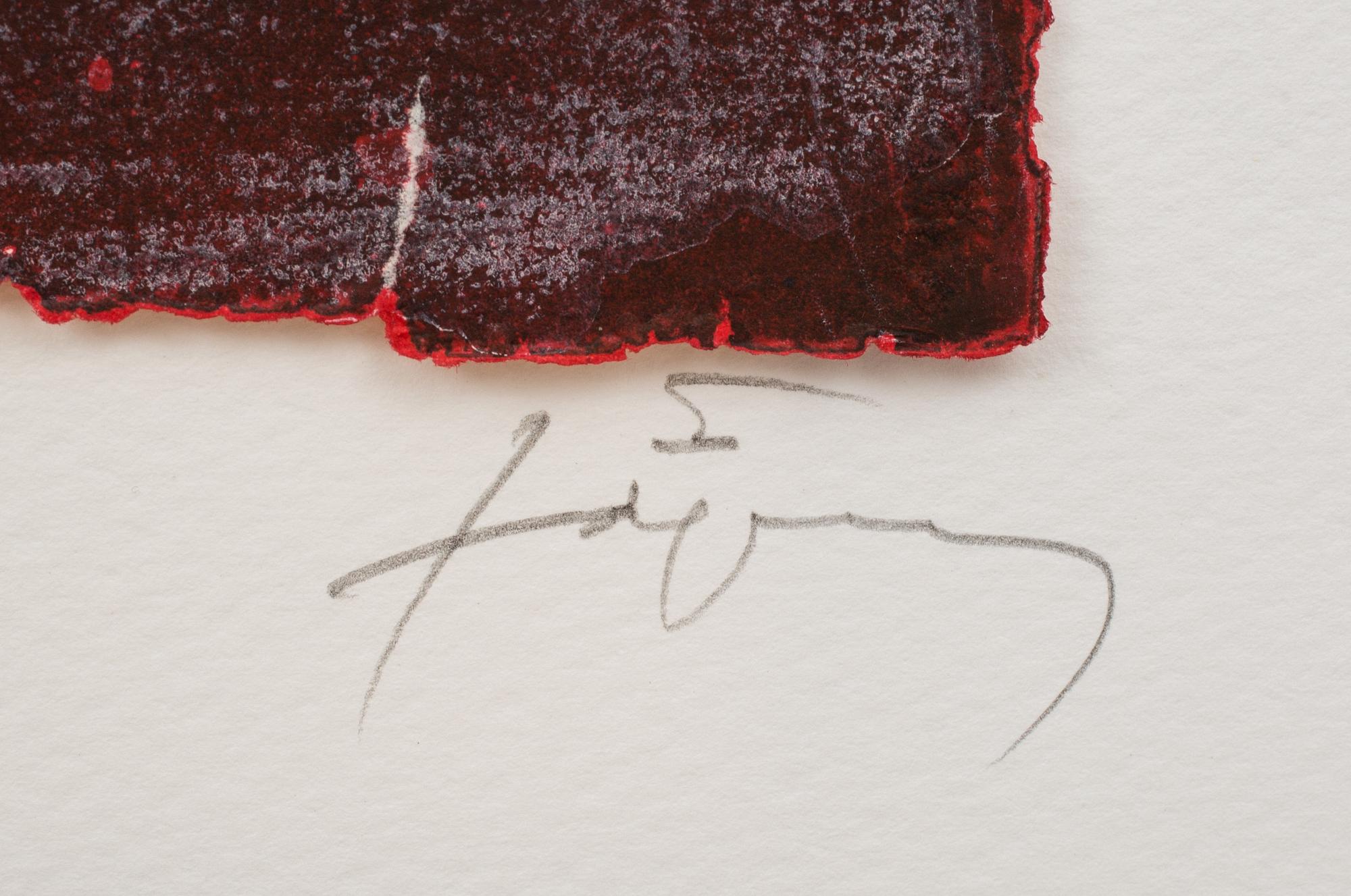 ANTONI TÀPIES, carborundum, signerad och numrerad 24/75.