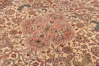 A semiantique Dragon Tabriz 'Ghanadi' carpet, c 342 x 263 cm.