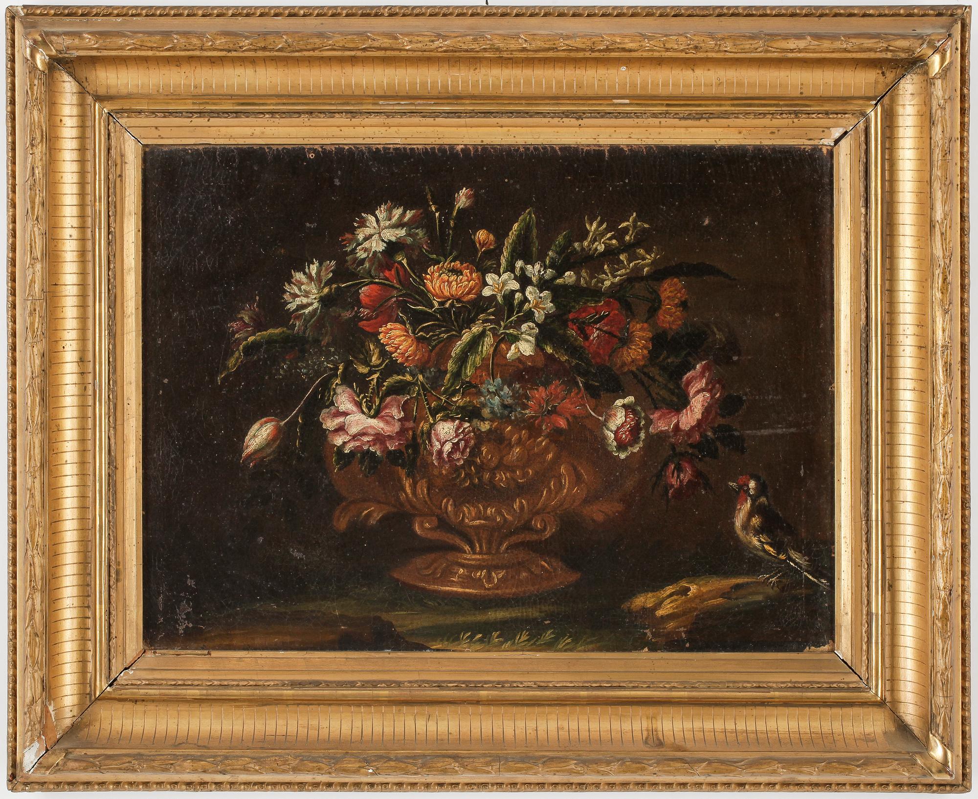 ITALIENSK SKOLA 1600/1700-tal, Olja på duk, ej signerad.