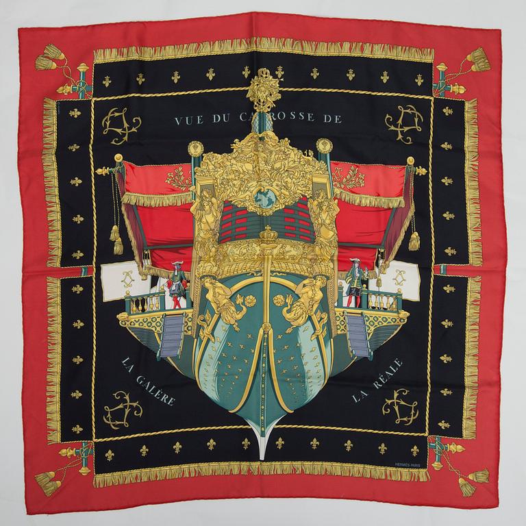 SCARF, "Vue du Carrosse de La Galère La Réale", Hermès.