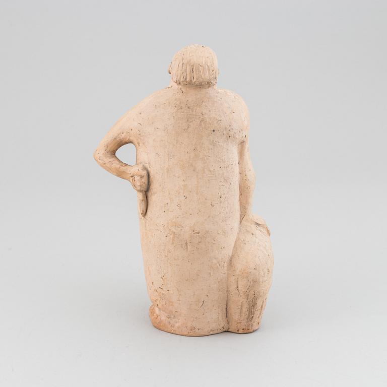 Åke Holm, an earthenware sculpture, signed.