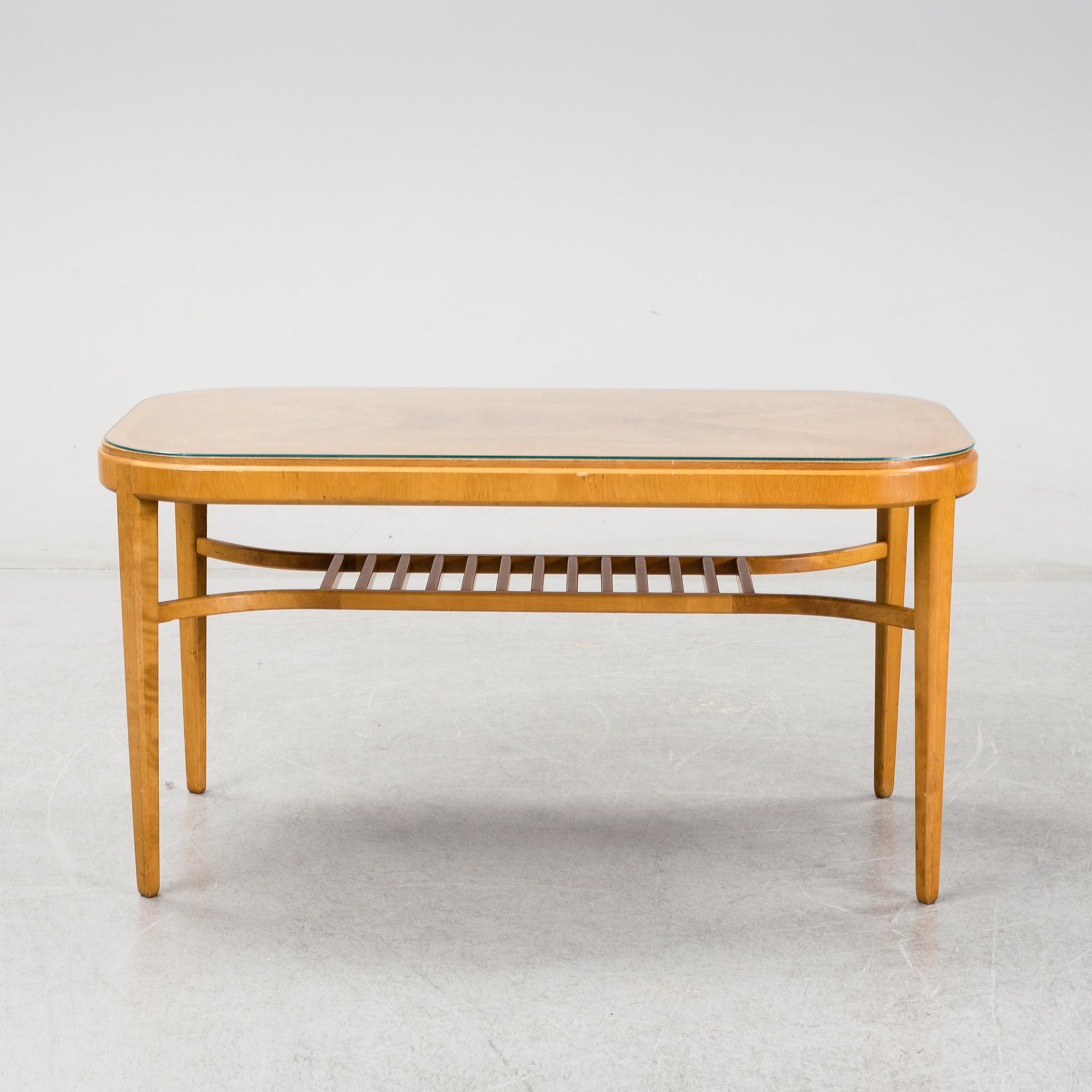 A coffe table, mid 20th century.