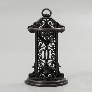 Umbrella/cane stand, cast iron, 20th century.