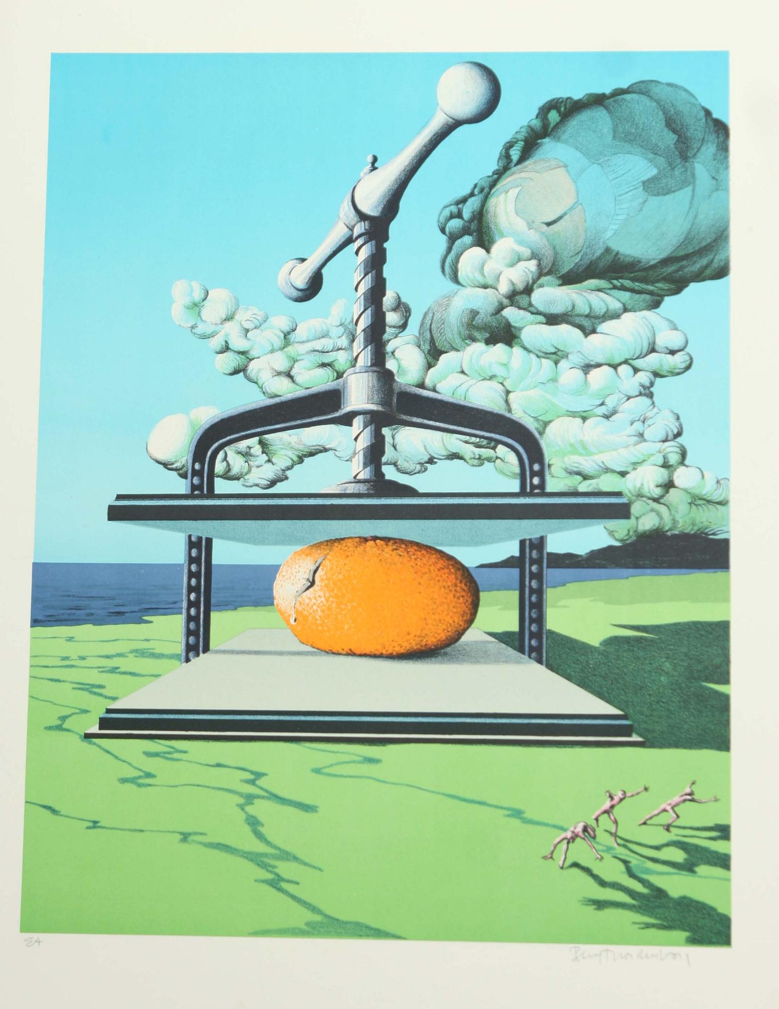 BENGT NORDENBORG, färglitografier, 2 st, sign, e.a.