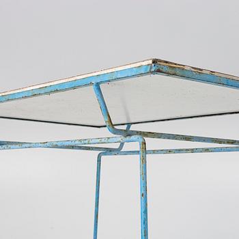 A set of garden furniture, model P-40 and P-50, Grythyttan, Sweden, late 1950's.