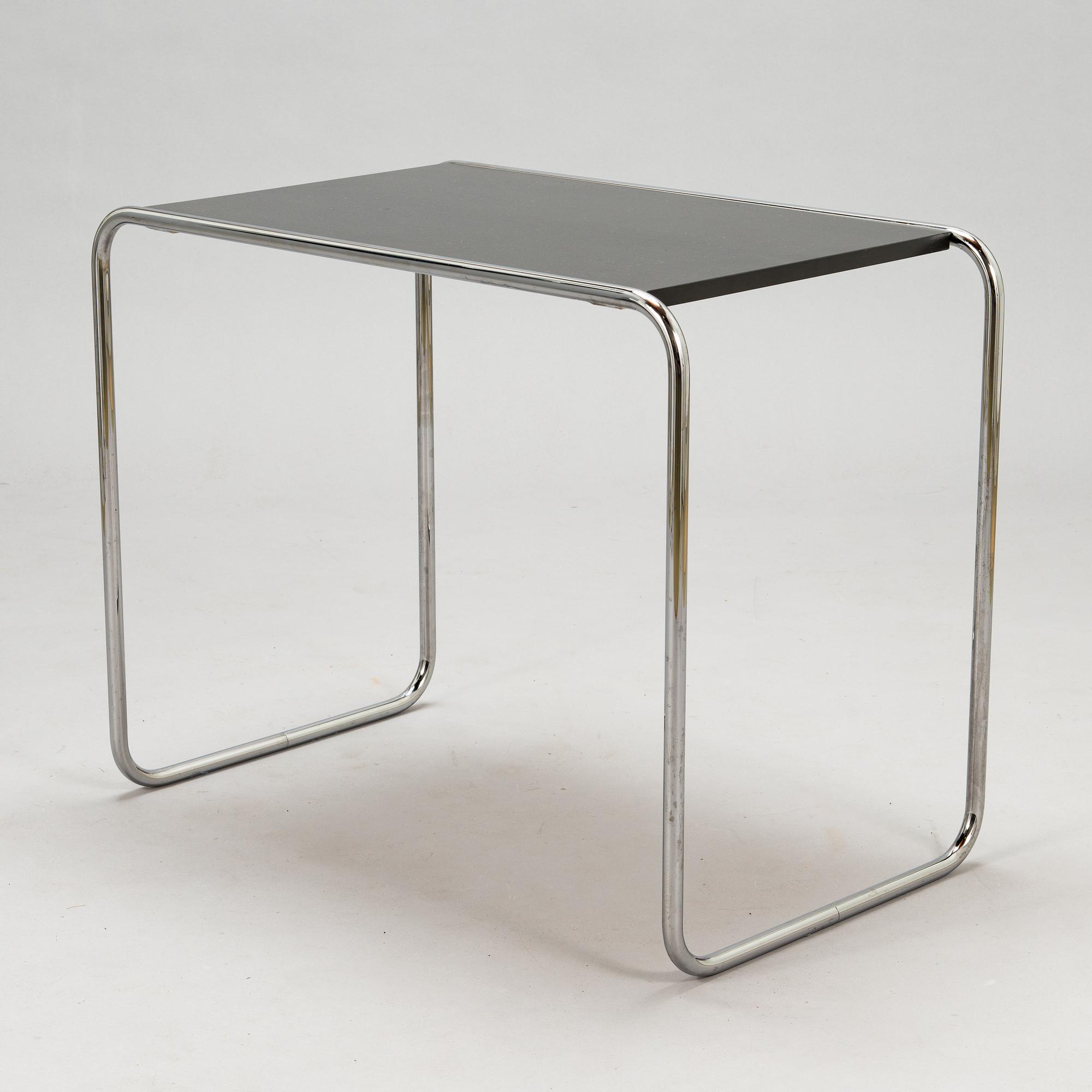 Marcel Breuer, side table, Thonet, "B9", 1980s/90s.