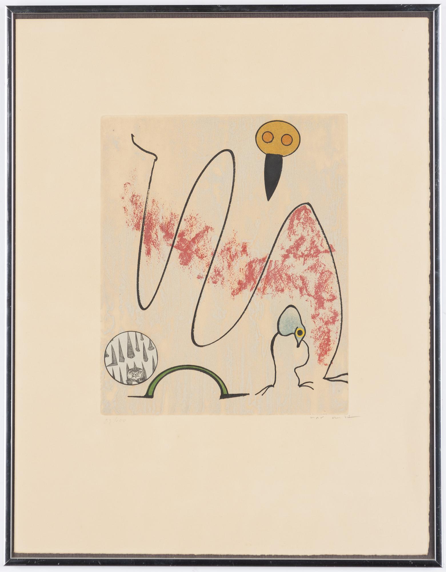 Max Ernst, from "Oiseaux en Peril".