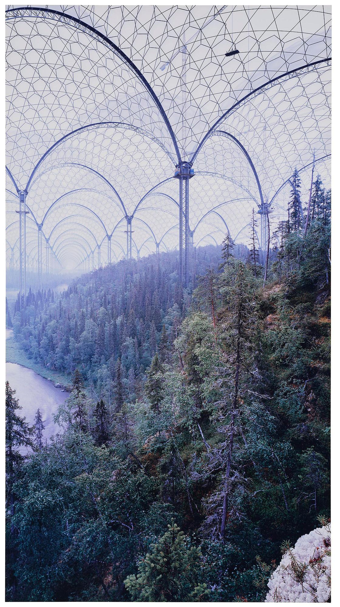 "Kitka River" (From series Museum of Nature).