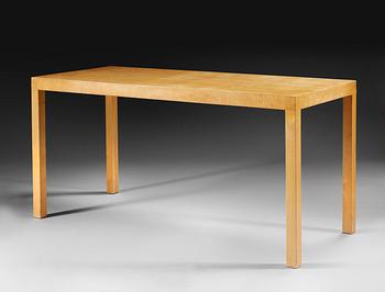 466. An Axel Larsson 'Parsons' birch table, by Bodafors, 1930's.