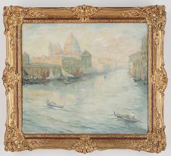 204. Otto Pippel, Canal Grande in Venice.
