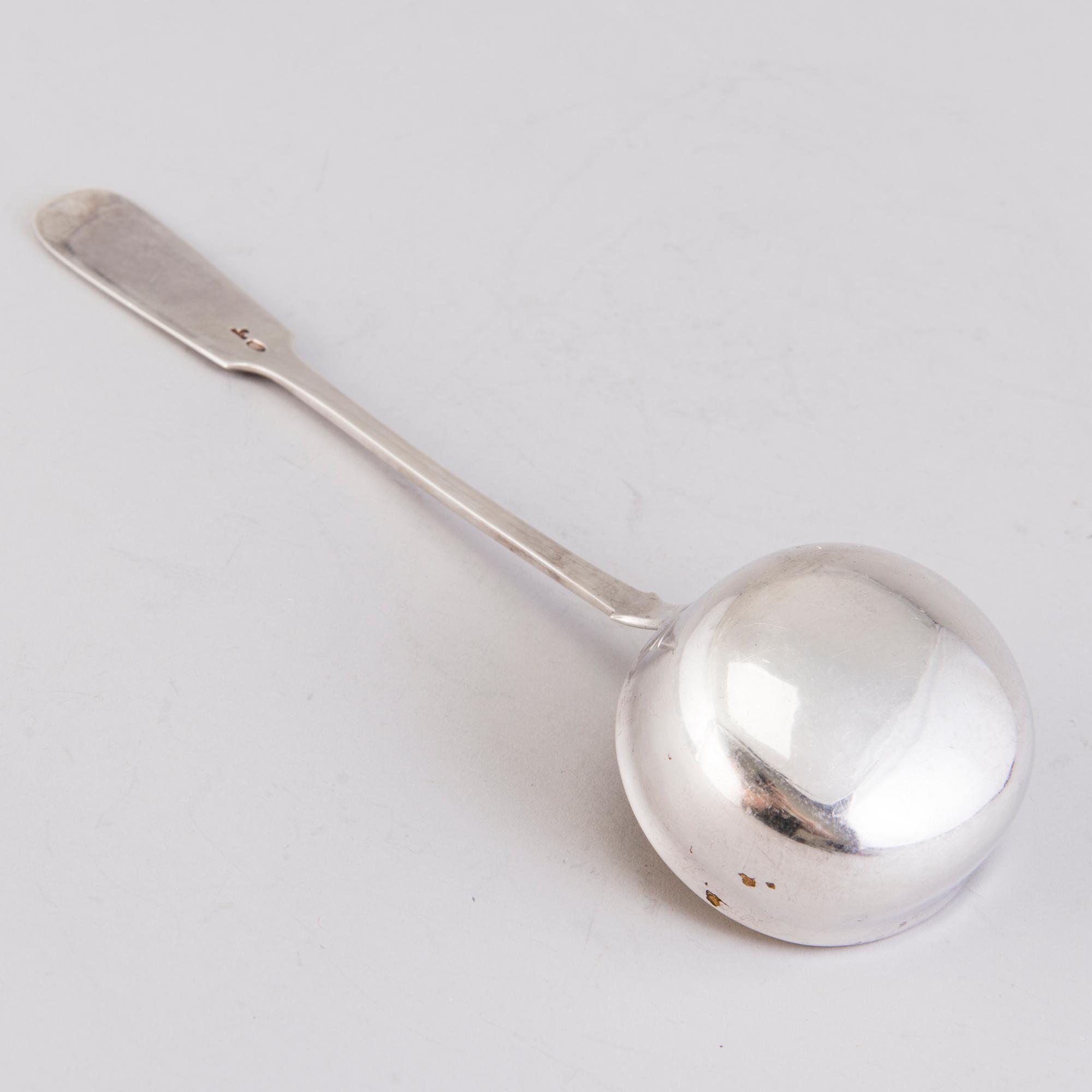 LADDLE, silver, Fabergé, Moscow 1908-17.
