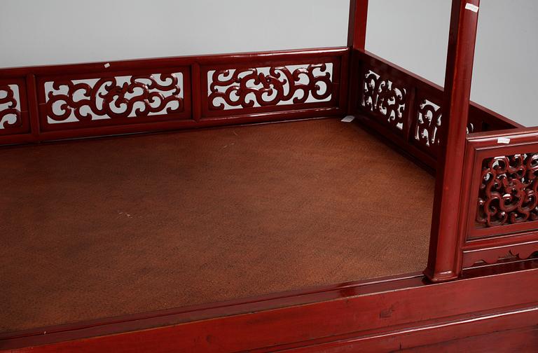 A Chinese 20th cent bed.