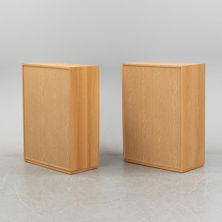 An oak sideboard/book cabinet, 3 pieces, 'Voice', Libro, 21st Century.
