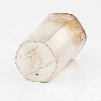 Sven-Arne Gillgren, vas, sterlingsilver, Guldsmedsaktiebolaget GAB, Stockholm, 1960.