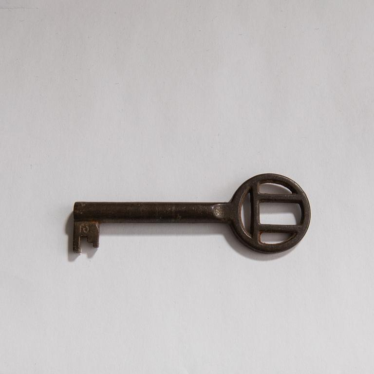 Bed cupboard, a pair, early 20th century.