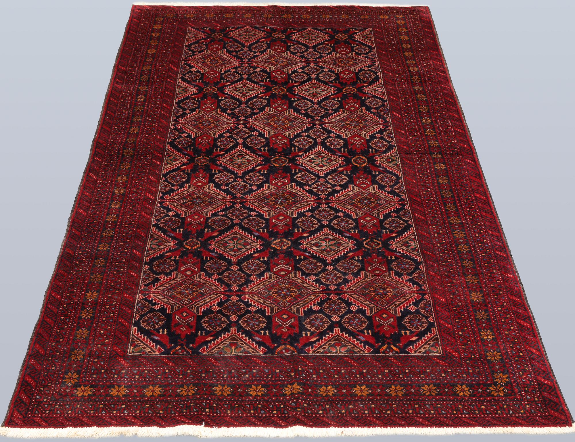 A Beluchrug, approx. 207 x 114 cm.