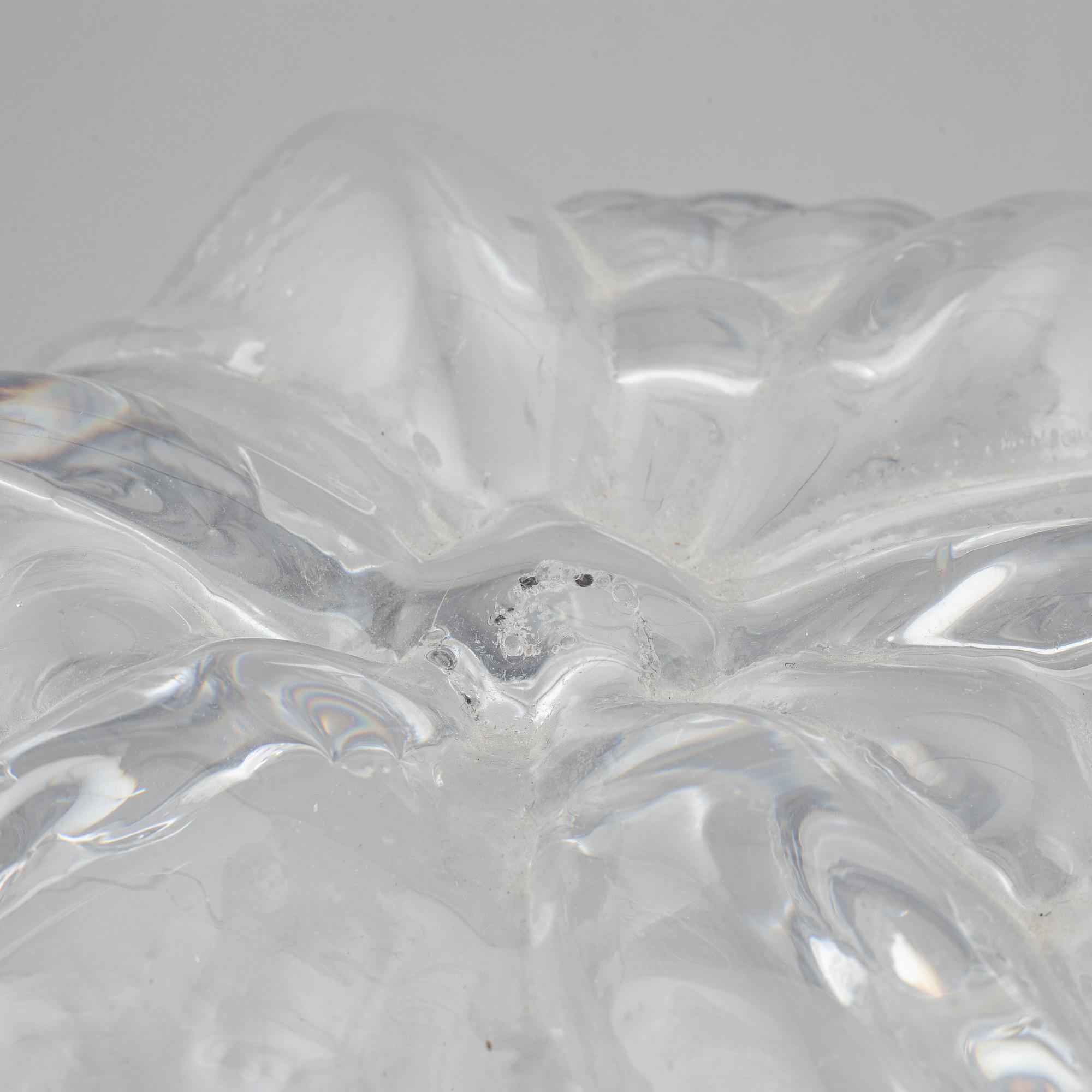 Lars Hellsten, attributed to. A pumpkin glass sculpture.