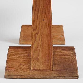 Axel Einar Hjorth, an "Utö" stained pine table, Nordiska Kompaniet 1930s.