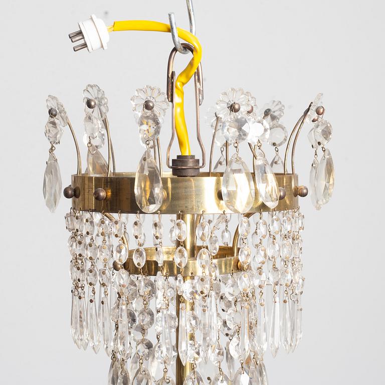 Ljuskrona/takkrona, empirestil, 1900-tal.