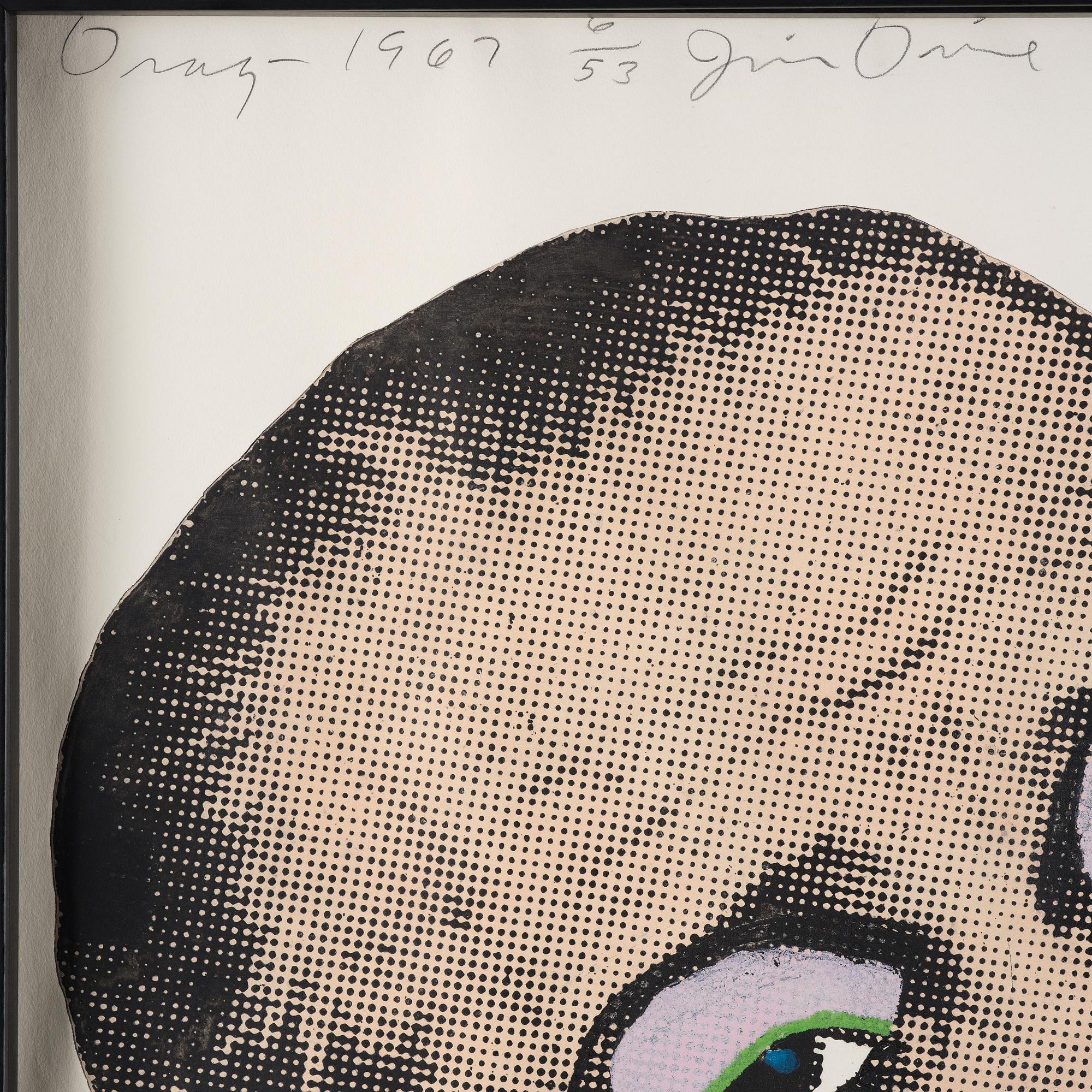 Jim Dine, "Drag - Johnson and Mao".