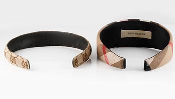 DIADEM, Burberry samt Gucci.