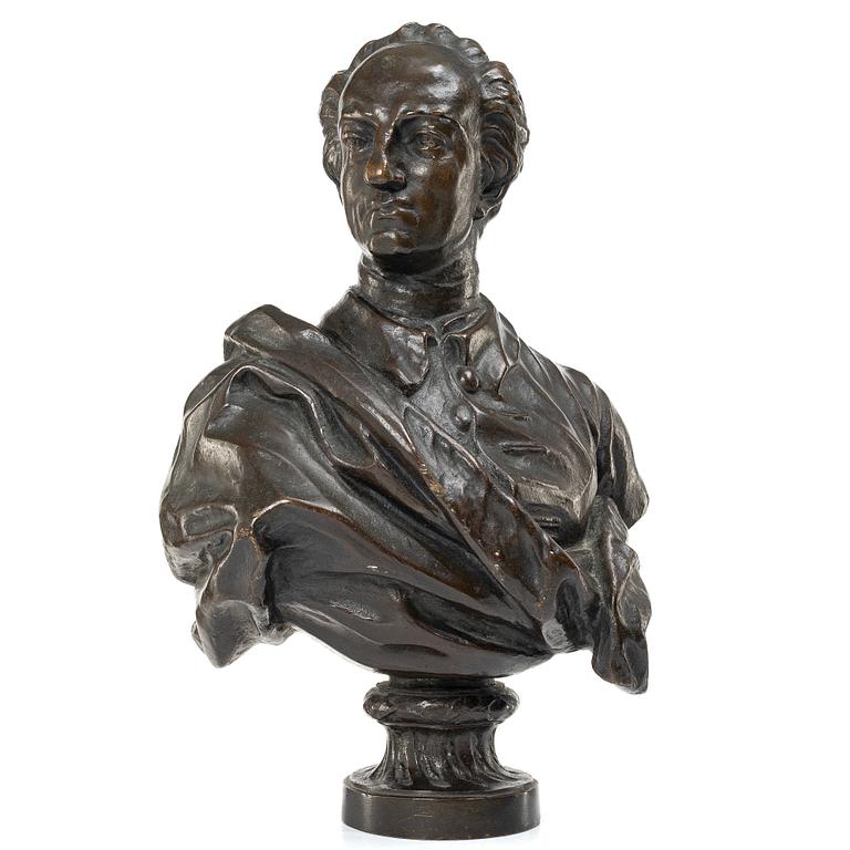 Jacques Philippe Bouchardon, after, “Karl XII” (1682–1718).