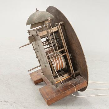 A late Gustavian longcase clock by Daniel Trång, Stjernsund (active 1807-1847).