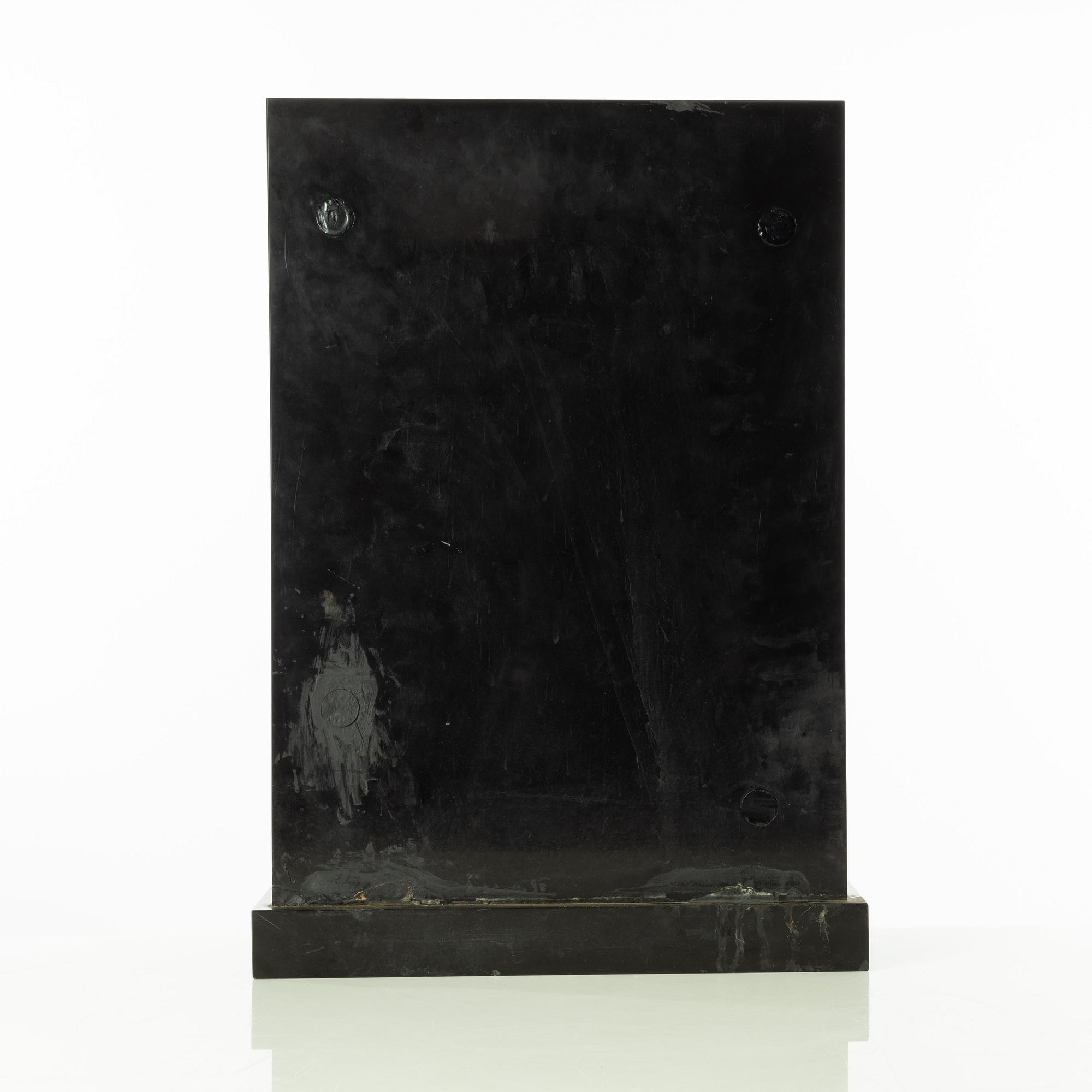 Gudmar Olovson, sculpture. Signed. Numbered. Foundry mark. Bronze, total height 51 cm, length 35 cm.