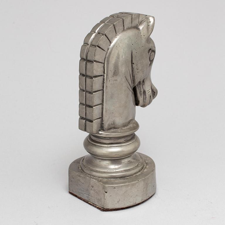 BOKSTÖD, tenn, 1900-tal.