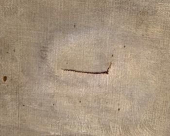 Arnoldo Tamburini, oil on canvas signed and dated 1882.