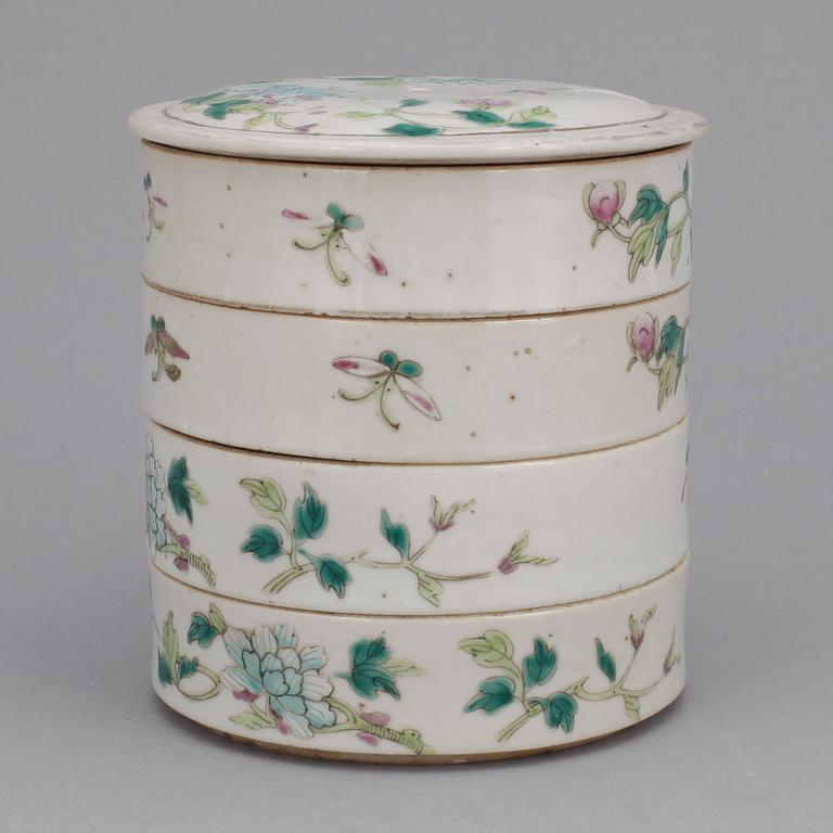 PARTI PORSLIN, 4 delar. Kina. 1800/1900-tal.