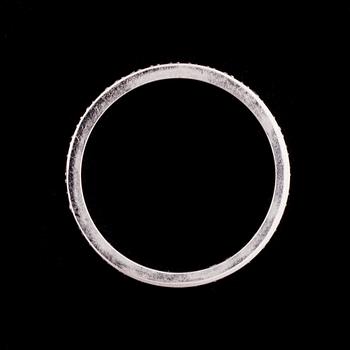 ALLIANSRING, 18K vitguld, 8/8-slipade diamanter. Vikt ca 2,2 g.