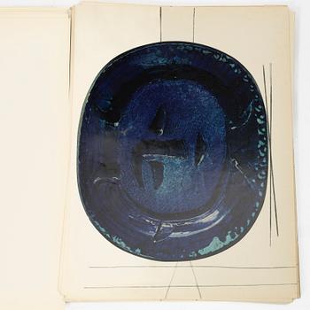 Pablo Picasso, a book, "Ceramiques".
