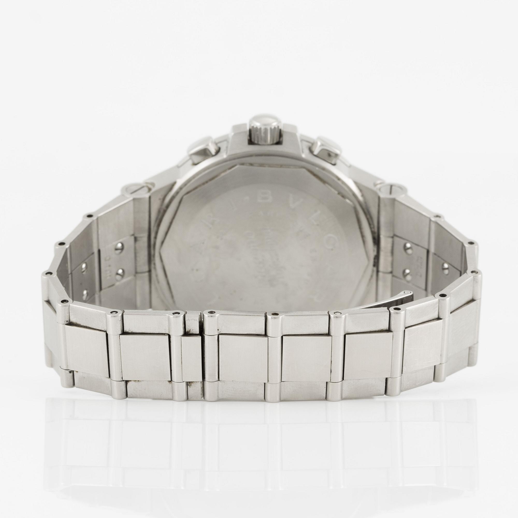 Bvlgari, Diagono, chronograph, ca 2004.